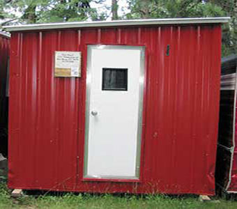 Ice House Rental on Lake Winnie